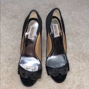 Bad glen Mischka Black Sandals